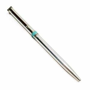 Tiffany Ballpoint Pen Silver Blue